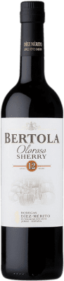 24,95 € Бесплатная доставка | Креплёное вино Díez Mérito Bertola D.O. Jerez-Xérès-Sherry Andalucía y Extremadura Испания Pedro Ximénez 12 Лет Бутылка 75 cl