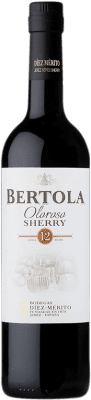 24,95 € Envío gratis | Vino generoso Díez Mérito Bertola D.O. Jerez-Xérès-Sherry Andalucía y Extremadura España Pedro Ximénez 12 Años Botella 75 cl