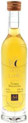 2,95 € Бесплатная доставка | Граппа Marzadro Stravechia Италия миниатюрная бутылка 4 cl