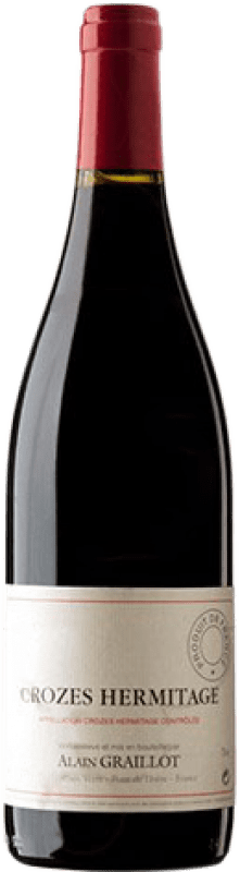 45,95 € Kostenloser Versand | Rotwein Alain Graillot Crianza — Kurze Fassreifung A.O.C. Crozes-Hermitage Frankreich Syrah 75 cl