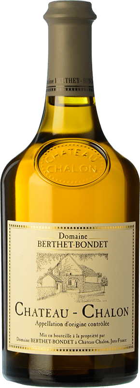 104,95 € Envío gratis | Vino generoso Berthet-Bondet Vin Jaune Crianza A.O.C. Château-Chalon Jura Francia Savagnin Botella 62 cl