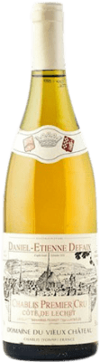 55,95 € Envío gratis | Vino blanco Daniel-Etienne Defaix Côte de Léchet Crianza A.O.C. Chablis Premier Cru Francia Chardonnay Botella 75 cl