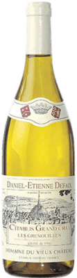 126,95 € Envío gratis | Vino blanco Daniel-Etienne Defaix Grenouilles Crianza A.O.C. Chablis Grand Cru Francia Chardonnay Botella 75 cl