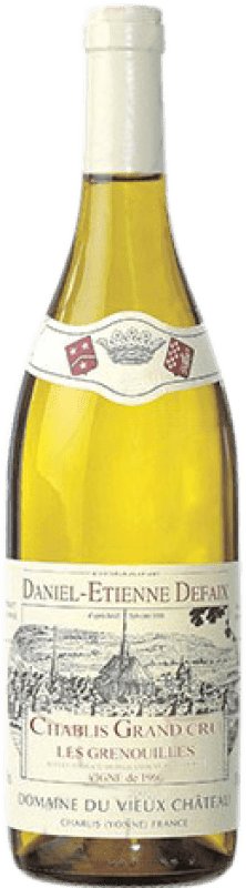 119,95 € Envío gratis | Vino blanco Daniel-Etienne Defaix Grenouilles Grand Cru Crianza A.O.C. Chablis Grand Cru Francia Chardonnay Botella 75 cl