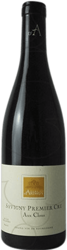 46,95 € Free Shipping | Red wine Domaine d'Ardhuy Savigny Premier Cru Aux Clous Aged A.O.C. Bourgogne France Pinot Black Bottle 75 cl