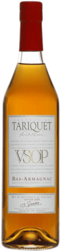 36,95 € Envio grátis | Armagnac Tariquet V.S.O.P. Very Superior Old Pale França Garrafa Medium 50 cl