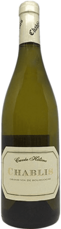 22,95 € Kostenloser Versand | Weißwein Gérard Tremblay Cuvée Helene Alterung A.O.C. Chablis Frankreich Chardonnay Flasche 75 cl