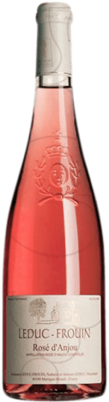 9,95 € Spedizione Gratuita | Vino rosato Leduc-Frouin Rose Giovane A.O.C. Anjou Francia Bottiglia 75 cl