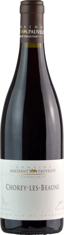 32,95 € Free Shipping | Red wine Maldant Pauvelot Chorey Aged A.O.C. Beaune France Pinot Black Bottle 75 cl