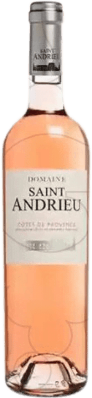 10,95 € 免费送货 | 玫瑰酒 Saint Andrieu Provence 年轻的 A.O.C. France 法国 瓶子 75 cl