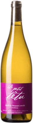 25,95 € Envío gratis | Vino blanco Sarnin-Berrux Le Petit Têtu Crianza A.O.C. Bourgogne Francia Chardonnay Botella 75 cl