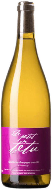 25,95 € Envio grátis | Vinho branco Sarnin-Berrux Le Petit Têtu Crianza A.O.C. Bourgogne França Chardonnay Garrafa 75 cl