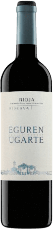 16,95 € 免费送货 | 红酒 Eguren Ugarte 预订 D.O.Ca. Rioja 拉里奥哈 西班牙 瓶子 75 cl