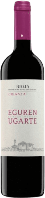 11,95 € Spedizione Gratuita | Vino rosso Eguren Ugarte Crianza D.O.Ca. Rioja La Rioja Spagna Bottiglia 75 cl