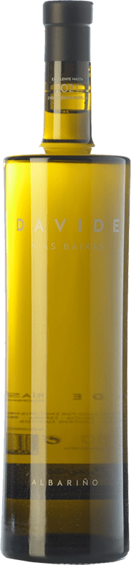 24,95 € Envio grátis | Vinho branco Acha Davide Tradición Jovem D.O. Rías Baixas Galiza Espanha Albariño Garrafa 75 cl