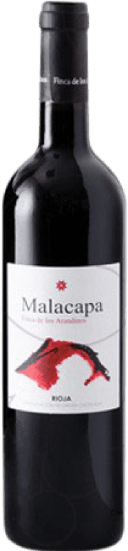 4,95 € Kostenloser Versand | Rotwein Finca de Los Arandinos Malacapa Jung D.O.Ca. Rioja La Rioja Spanien Tempranillo, Mazuelo, Carignan Flasche 75 cl