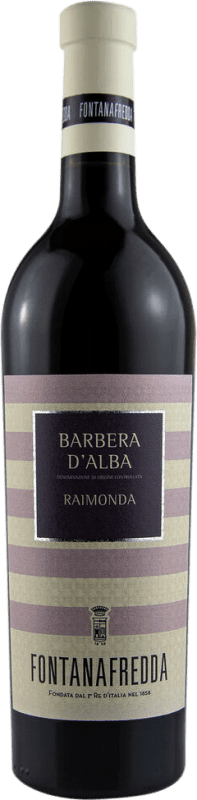 18,95 € Envio grátis | Vinho tinto Fontanafredda Raimonda d'Alba D.O.C. Itália Itália Barbera Garrafa 75 cl