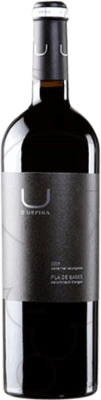 22,95 € Free Shipping | Red wine Ampans U d'Urpina Aged D.O. Pla de Bages Catalonia Spain Cabernet Sauvignon Bottle 75 cl