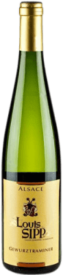 16,95 € Бесплатная доставка | Белое вино Louis Sipp старения A.O.C. France Франция Gewürztraminer бутылка 75 cl