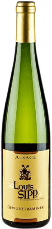 16,95 € Envio grátis | Vinho branco Louis Sipp Crianza A.O.C. França França Gewürztraminer Garrafa 75 cl