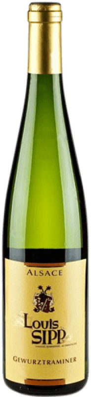 16,95 € Kostenloser Versand | Weißwein Louis Sipp Alterung A.O.C. Frankreich Frankreich Gewürztraminer Flasche 75 cl