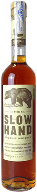 49,95 € Spedizione Gratuita | Whisky Blended Greenbar Slow Hand Organic Riserva stati Uniti Bottiglia 70 cl