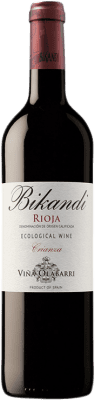 10,95 € Envoi gratuit | Vin Rouge Olabarri Bikandi Crianza D.O.Ca. Rioja La Rioja Espagne Tempranillo Eco — Biologique 75 cl