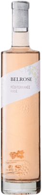 12,95 € Бесплатная доставка | Розовое вино Grands Chais Belrose Mediterranee Молодой A.O.C. France Франция бутылка 75 cl