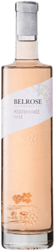 12,95 € Spedizione Gratuita | Vino rosato Grands Chais Belrose Mediterranee Giovane A.O.C. Francia Francia Bottiglia 75 cl