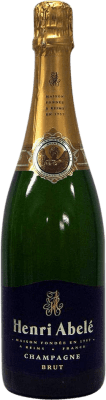51,95 € Envio grátis | Espumante branco Henri Abelé Brut A.O.C. Champagne Champagne França Pinot Preto, Chardonnay, Pinot Meunier Garrafa 75 cl