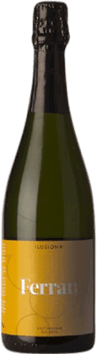 12,95 € Spedizione Gratuita | Spumante Bianco Ilusion Ferran Brut Riserva D.O. Cava Catalogna Spagna Macabeo, Xarel·lo, Parellada 75 cl