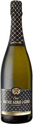 28,95 € Envio grátis | Espumante branco Jaume Giró i Giró Premium Brut Nature Grande Reserva D.O. Cava Catalunha Espanha Pinot Preto, Macabeo, Xarel·lo, Chardonnay, Parellada Garrafa 75 cl