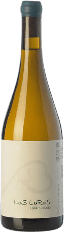 18,95 € Spedizione Gratuita | Vino bianco Fariña Pérez Los Loros Crianza D.O. Valle del Güímar Isole Canarie Spagna Albillo Criollo Bottiglia 75 cl