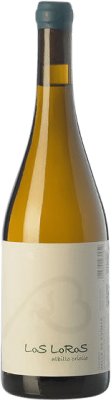 33,95 € Envío gratis | Vino blanco El Borujo Los Loros Crianza D.O. Valle del Güímar Islas Canarias España Albillo Criollo Botella 75 cl