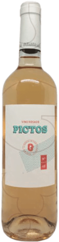 2,95 € 送料無料 | ロゼワイン La General de Vinos Pictos 若い ラ・リオハ スペイン Tempranillo ボトル 75 cl