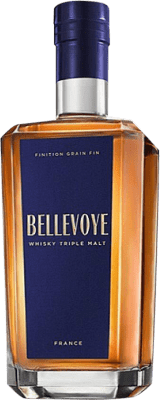 51,95 € Envio grátis | Whisky Single Malt Les Bienheureux Bellevoye Bleu França Garrafa 70 cl