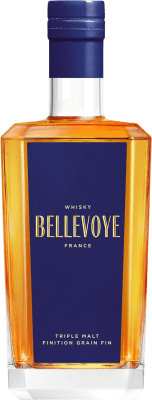 54,95 € Kostenloser Versand | Whiskey Single Malt Les Bienheureux Bellevoye Bleu Frankreich Flasche 70 cl