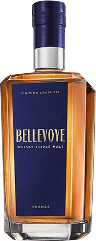 52,95 € Kostenloser Versand | Whiskey Single Malt Les Bienheureux Bellevoye Bleu Frankreich Flasche 70 cl