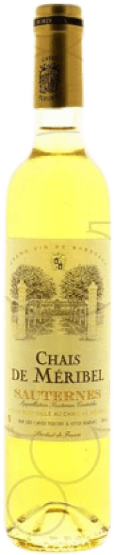 14,95 € Kostenloser Versand | Verstärkter Wein Les Caves Fleury Chais de Meribel A.O.C. Sauternes Frankreich Sauvignon Weiß, Sémillon, Muscadelle Medium Flasche 50 cl