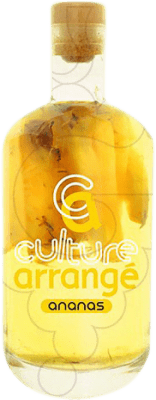 19,95 € Envío gratis | Licores Les Rhums de Ced Culture Arrangé Ananas Licor Macerado Francia Botella 70 cl