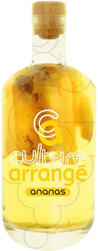 19,95 € Envio grátis | Licores Les Rhums de Ced Culture Arrangé Ananas Licor Macerado França Garrafa 70 cl