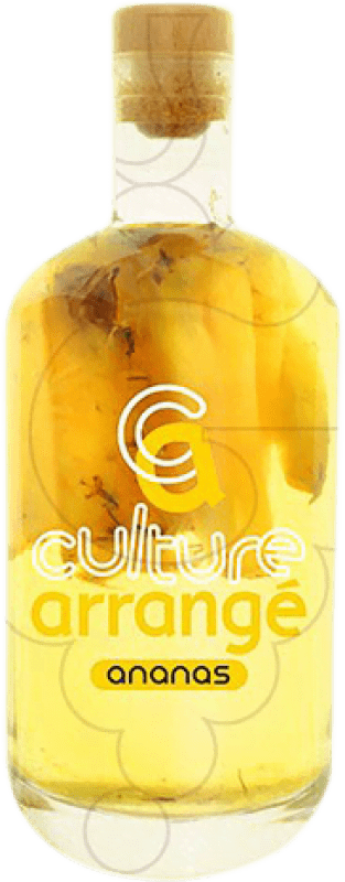 19,95 € Бесплатная доставка | Настоянный ликёр Les Rhums de Ced Culture Arrangé Ananas Франция Бутылка 70 cl