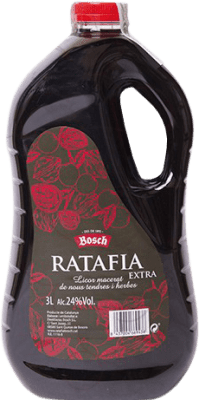 51,95 € Envio grátis | Licores Bosch Ratafia Espanha Garrafão 3 L