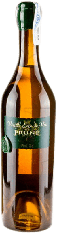 29,95 € Envio grátis | Aguardente Orujo Gelás Eau de Vie Prune França Garrafa 70 cl