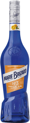 15,95 € Spedizione Gratuita | Triple Sec Marie Brizard Curaçao Blue Francia Bottiglia 70 cl