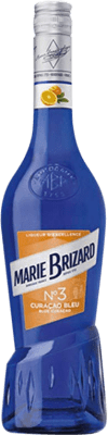 14,95 € Kostenloser Versand | Triple Sec Marie Brizard Curaçao Blue Frankreich Flasche 70 cl