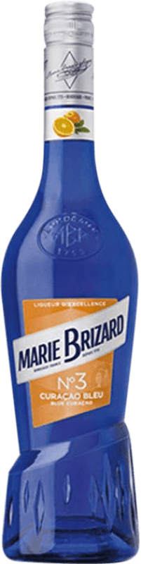 14,95 € Kostenloser Versand | Triple Sec Marie Brizard Curaçao Blue Frankreich Flasche 70 cl