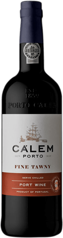 14,95 € Envío gratis | Vino Generoso Fortificado Marie Brizard Cálem Tawny I.G. Porto Oporto Portugal Tempranillo, Touriga Franca, Touriga Nacional, Tinta Amarela, Tinta Cão, Tinta Barroca 75 cl
