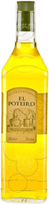 9,95 € Free Shipping | Herbal liqueur Marie Brizard El Poteiro Spain Bottle 1 L
