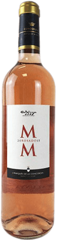 3,95 € Kostenloser Versand | Rosé-Wein Marqués de Monistrol MM Jung D.O. Catalunya Katalonien Spanien Tempranillo, Grenache Flasche 75 cl
